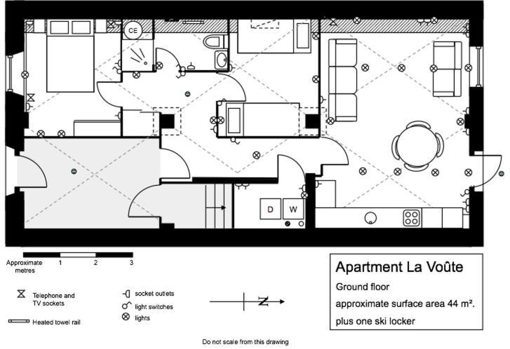 Two Bedroom Apartment La Voute, Chandon Near Meribel - Sleeps 4 Adults Or 2 Adults And 3 Children Les Allues Екстер'єр фото